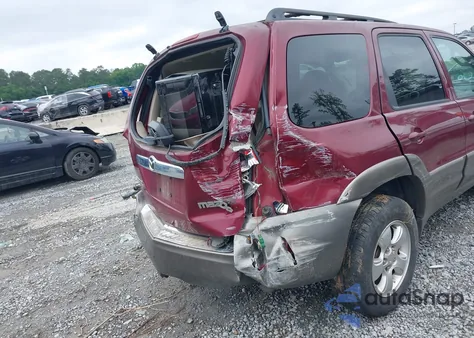 2004 Mazda Tribute Lx V6 z USA, uszkodzony, nr VIN 4F2CZ04104KM17442